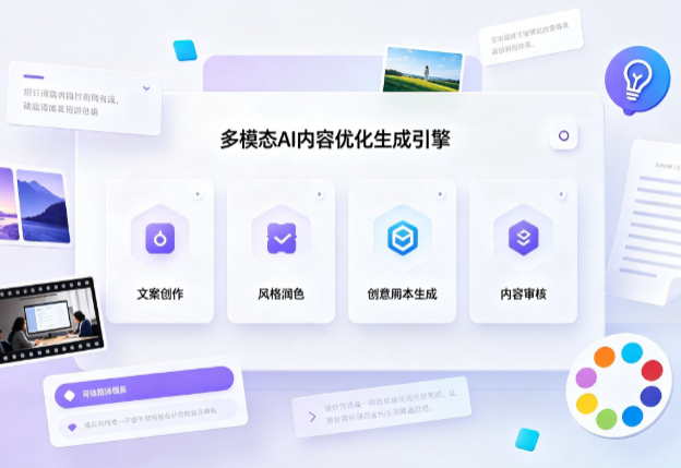利津县AI智能内容优化创新 多模态生成技术丰富数字内容创作生态